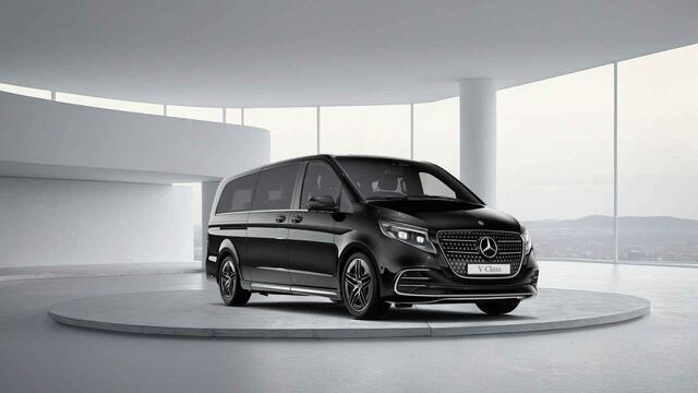 Mercedes-Benz V-KLASSE 300d XL L3 AMG 4MATIC Dubbele Cabine | DISTRONIC Plus | Dodehoekassistent | 2x Schuifdeur Elektrisch | Adaptieve Cruise |