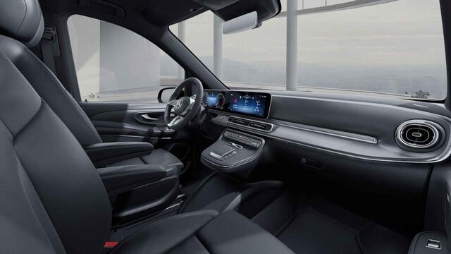 Mercedes-Benz V-KLASSE 300d XL L3 AMG 4MATIC Dubbele Cabine | DISTRONIC Plus | Dodehoekassistent | 2x Schuifdeur Elektrisch | Adaptieve Cruise |