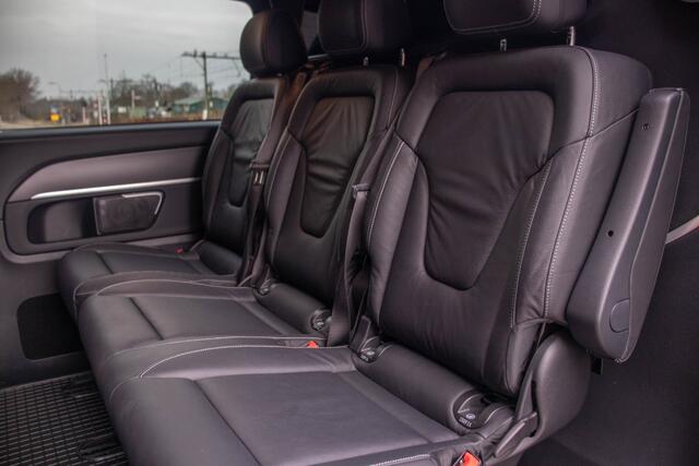 Mercedes-Benz V-KLASSE 300d 4-MATIC XXL AMG Night, Luchtvering, Adaptive Cruise, Trekhaak, 360 Camera, Leder.