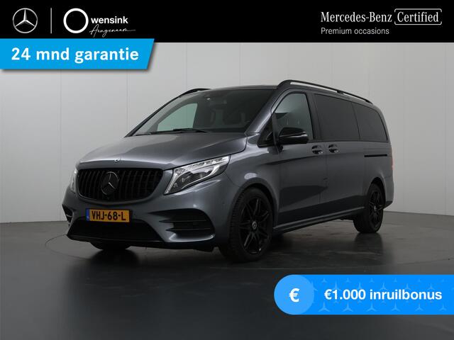 Mercedes-Benz V-KLASSE 300d | 4-MATIC | AMG | L2 Lang | DC Avantgarde | Burmester Audio | Distronic Plus | 360 graden Camera | Dodehoekassistent | Trekhaak 2500kg | Navigatie | Climate Control | Certified |
