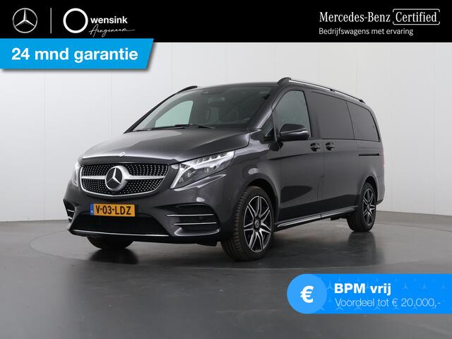 Mercedes-Benz V-KLASSE 300d | 4-MATIC | AMG | L2 Lang | DC | Avantgarde | 360° Camera | Navigatiesysteem | Trekhaak | Stoelverwarming | Cruise Control | Certified