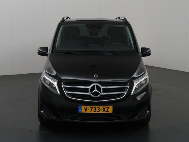 Mercedes-Benz V-KLASSE V250d XL L3 DC | AVANTGARDE | Aut. | LEDEREN BEKLEDING | CAMERA | TREKHAAK | STOELVERWARMING | NAVIGATIE | CRUISE CONTROL | AIRCO | 19" LICHTMETALEN WIELEN | ILS LED LAMPEN