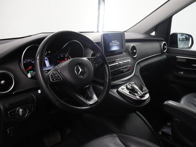 Mercedes-Benz V-KLASSE V250d XL L3 DC | AVANTGARDE | Aut. | LEDEREN BEKLEDING | CAMERA | TREKHAAK | STOELVERWARMING | NAVIGATIE | CRUISE CONTROL | AIRCO | 19" LICHTMETALEN WIELEN | ILS LED LAMPEN