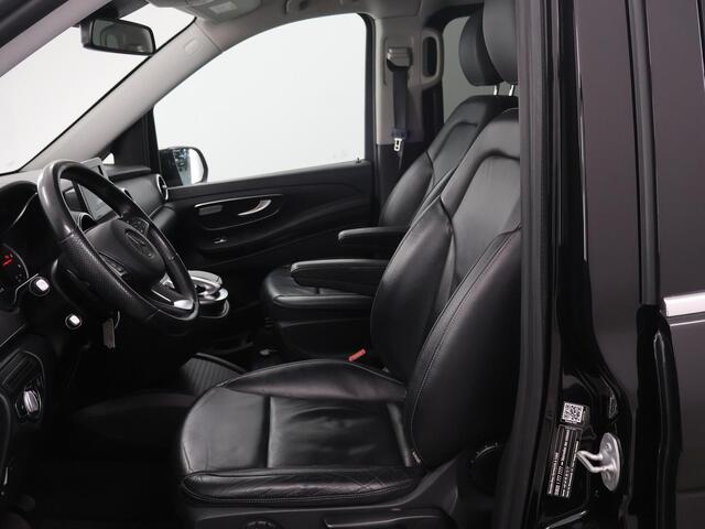 Mercedes-Benz V-KLASSE V250d XL L3 DC | AVANTGARDE | Aut. | LEDEREN BEKLEDING | CAMERA | TREKHAAK | STOELVERWARMING | NAVIGATIE | CRUISE CONTROL | AIRCO | 19" LICHTMETALEN WIELEN | ILS LED LAMPEN