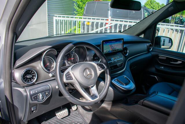 Mercedes-Benz V-KLASSE 300d Lang DC Avantgarde Edition -AMG-ACC-Trekhaak-360camera-Standkachel-Elect Schuifdeuren-