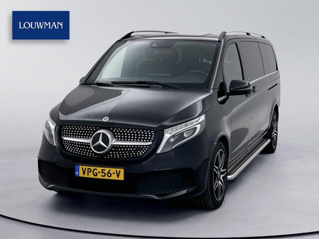 Mercedes-Benz V-KLASSE 250d Extra Lang DC Leder Dubbele cabine Elektrische schuifdeuren 19" inch AMG Camera