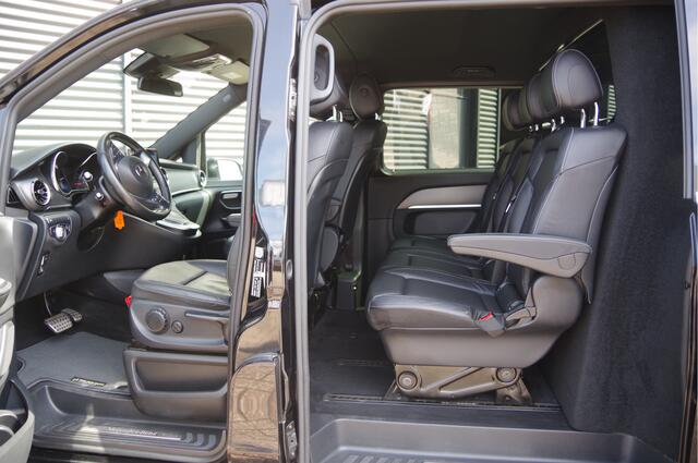 Mercedes-Benz V-KLASSE 250d AMG L2 DC-5P, LED, LEDER, 360 CAMERA, 2X SCHUIFDEUR, MBUX 10'', CLIMA, CRUISE, PARKEERSENSOREN, 19'' AMG