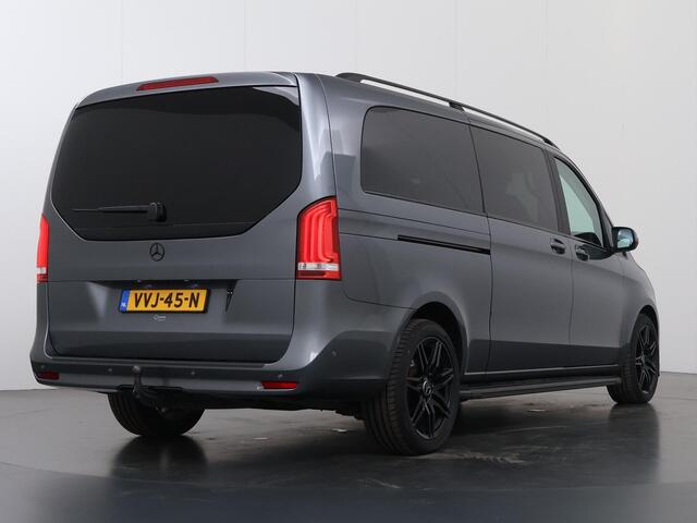 Mercedes-Benz V-KLASSE 250d | L3 XL | DUBBEL CABINE | MBUX NAVIGATIE | RIJASSISTENTIEPAKKET | TREKHAAK | LEDEREN BEKLEDING | LED LAMPEN | CLIMATE CONTROL | CRUISE CONTROL | DODEHOEKASSISTENT | SPOORASSISTENT