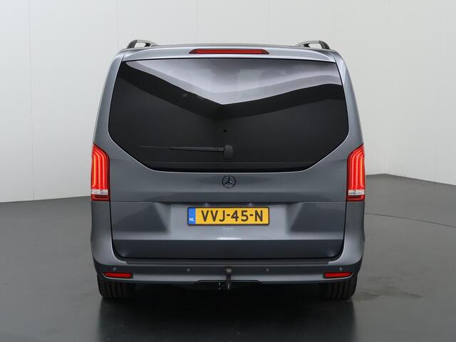 Mercedes-Benz V-KLASSE 250d | L3 XL | DUBBEL CABINE | MBUX NAVIGATIE | RIJASSISTENTIEPAKKET | TREKHAAK | LEDEREN BEKLEDING | LED LAMPEN | CLIMATE CONTROL | CRUISE CONTROL | DODEHOEKASSISTENT | SPOORASSISTENT