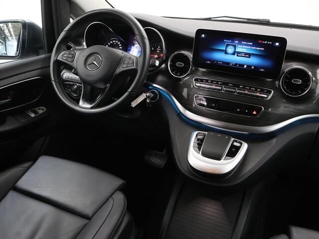 Mercedes-Benz V-KLASSE 250d | L3 XL | DUBBEL CABINE | MBUX NAVIGATIE | RIJASSISTENTIEPAKKET | TREKHAAK | LEDEREN BEKLEDING | LED LAMPEN | CLIMATE CONTROL | CRUISE CONTROL | DODEHOEKASSISTENT | SPOORASSISTENT