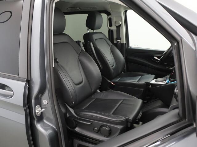 Mercedes-Benz V-KLASSE 250d | L3 XL | DUBBEL CABINE | MBUX NAVIGATIE | RIJASSISTENTIEPAKKET | TREKHAAK | LEDEREN BEKLEDING | LED LAMPEN | CLIMATE CONTROL | CRUISE CONTROL | DODEHOEKASSISTENT | SPOORASSISTENT