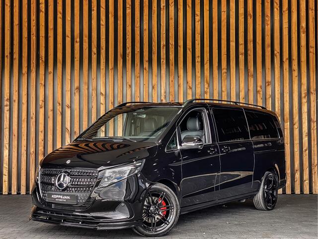Mercedes-Benz V-KLASSE 300d Extra Lang Avantgarde Dubbele Cabine | ELEKTRISCHE SCHUIFDEUREN | STOELVERWARMING | STANDKACHEL | LEDER | MBUX | 360 |