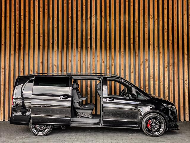 Mercedes-Benz V-KLASSE 300d Extra Lang Avantgarde Dubbele Cabine | ELEKTRISCHE SCHUIFDEUREN | STOELVERWARMING | STANDKACHEL | LEDER | MBUX | 360 |