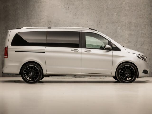 Mercedes-Benz V-KLASSE 200d Lang DC Automaat (MARGE, NAVIGATIE, STOELVERWARMING, CAMERA, TREKHAAK, SFEERVERLICHTING, ZWART HEMEL, CRUISE, NIEUWSTAAT)