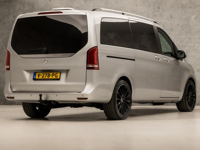 Mercedes-Benz V-KLASSE 200d Lang DC Automaat (MARGE, NAVIGATIE, STOELVERWARMING, CAMERA, TREKHAAK, SFEERVERLICHTING, ZWART HEMEL, CRUISE, NIEUWSTAAT)