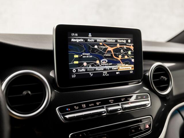 Mercedes-Benz V-KLASSE 200d Lang DC Automaat (MARGE, NAVIGATIE, STOELVERWARMING, CAMERA, TREKHAAK, SFEERVERLICHTING, ZWART HEMEL, CRUISE, NIEUWSTAAT)