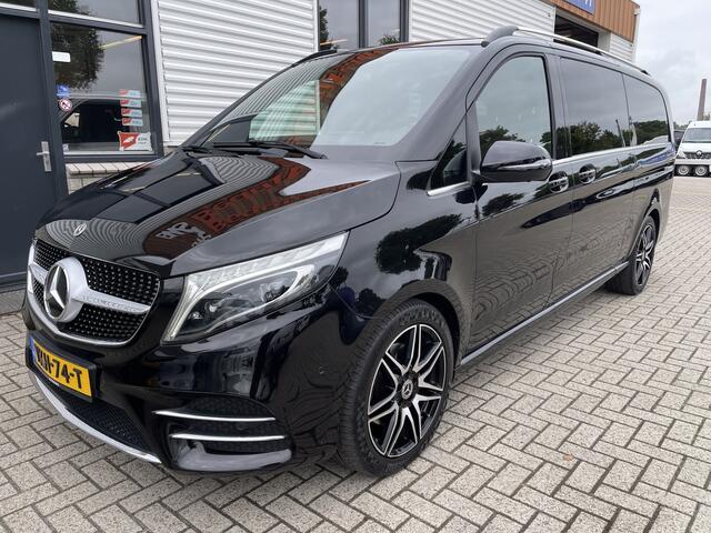 Mercedes-Benz V-KLASSE 300d 237pk Extra Lang DC 5 persoons Avantgarde Edition / vaste prijs rijklaar ¤ 52.950 ex btw / lease vanaf ¤ 864 / AMG / burmester / leer / camera / originele Nedelandse bus !