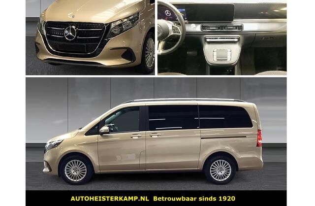 Mercedes-Benz V-KLASSE 220d L2 Grijs Kenteken Nieuw Model Distronic Trekhaak Camera Stoelverwarming Stuurverwarming