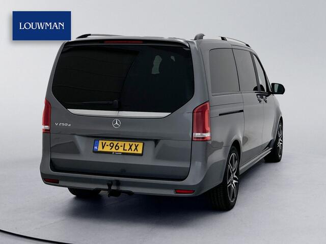 Mercedes-Benz V-KLASSE 250d L2 Avantgarde AMG 431km! Dubbele Cabine Elektrische schuifdeuren DC Night pakket Leder