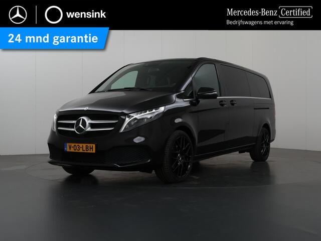 Mercedes-Benz V-KLASSE 300d | XL L3 | Avantgarde | Dubbele Cabine | Standkachel | LED | LM Velgen BLACK | Lederen bekleding | Stoelverwarming | Certified