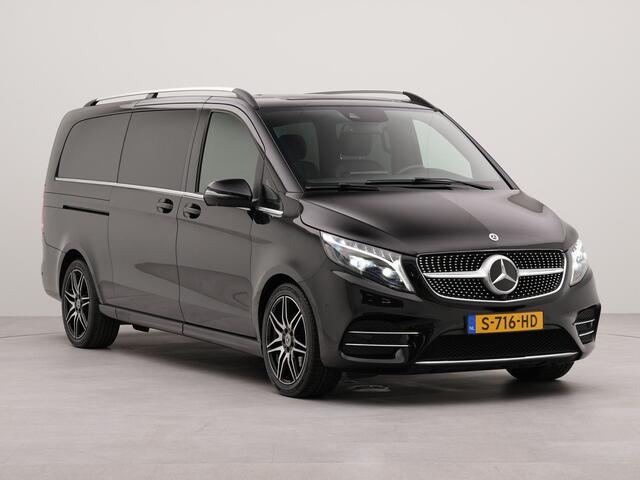 Mercedes-Benz V-KLASSE 300d Extra Lang Avantgarde Edition 8 pers | Navigatie | Voorstoelen Verwarmd | Parkeersensoren Voor én Achter | Achteruitrijcamera | Burmester Audiosysteem | Cruise Control | DAB | Dodehoekdetectie | Lane Assist | Schuifdeuren Links