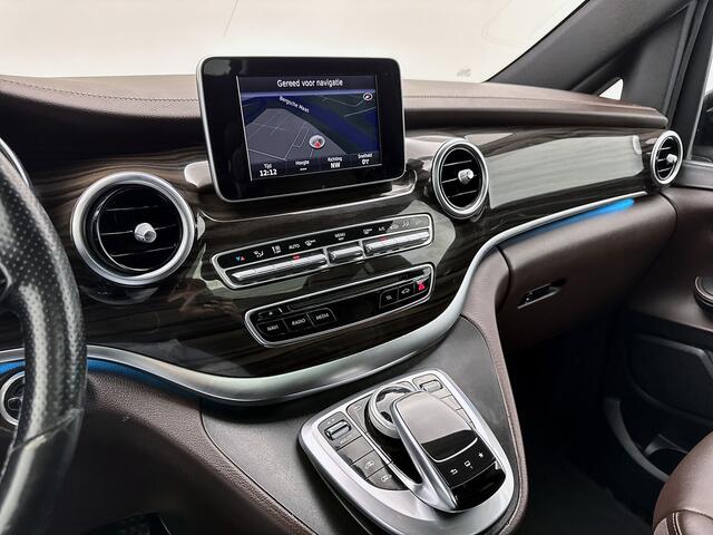 Mercedes-Benz V-KLASSE 220d Lang Avantgarde Edition 8 Persoons Elektr schuifdeuren Nappa Leder Pano 8 zitplaatsen Geel kenteken