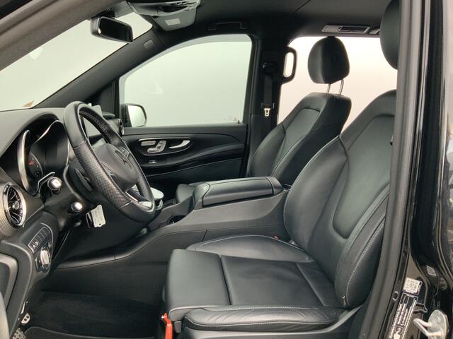 Mercedes-Benz V-KLASSE 300d Extra Lang Dub Cab Autom. Avantgarde Edition Elec Dub Schuifdeur Alu Velgen Camera Navi Trekhaak 2000 kg ,4 Zits Leer Volle Auto Euro 6