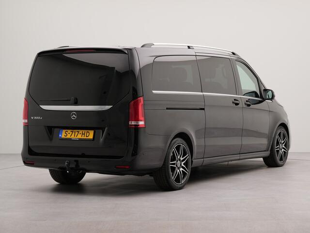 Mercedes-Benz V-KLASSE 300d Extra Lang Avantgarde Edition 8 pers | Navigatie | Voorstoelen Verwarmd | Parkeersensoren Voor én Achter | Achteruitrijcamera | Burmester Audiosysteem | Cruise Control | DAB | Dodehoekdetectie | Lane Assist | Schuifdeuren Links