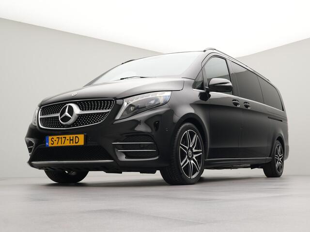 Mercedes-Benz V-KLASSE 300d Extra Lang Avantgarde Edition 8 pers | Navigatie | Voorstoelen Verwarmd | Parkeersensoren Voor én Achter | Achteruitrijcamera | Burmester Audiosysteem | Cruise Control | DAB | Dodehoekdetectie | Lane Assist | Schuifdeuren Links