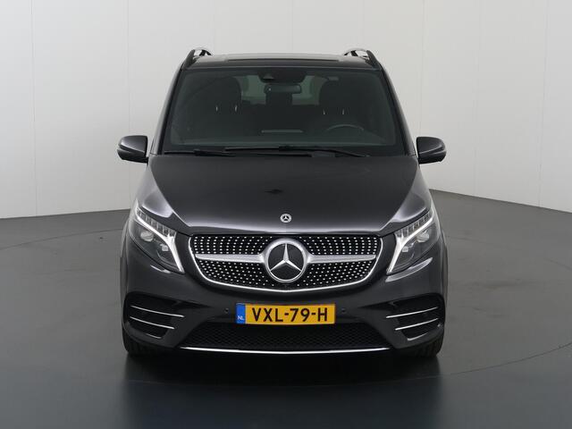 Mercedes-Benz V-KLASSE 300d | XL L3 | DUBBEL CABINE | AVANTGARDE | AMG | LUCHTVERING | BURMESTER | 360 CAMERA | LEREN BEKLEDING | CLIMATE CONTROL | ADAPTIEVE CRUISE | 2500 KG TREKHAAK | MEMORY SEATS | CARPLAY EN ANDROID AUTO