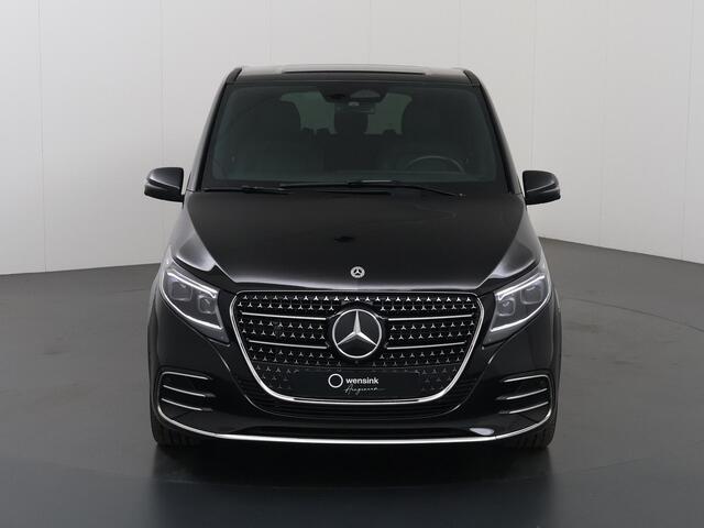 Mercedes-Benz V-KLASSE 300d | XL L3 | AMG | 4-MATIC | Dubbele Cabine | 360 CAMERA | DISTRONIC PLUS | LEDER ZWART "LUGANO" | ALARM | STOELVERWARMING | NAVIGATIE | CARPLAY | ANDROID AUTO | CLIMATE CONTROL | DAB+ | CERTIFIED