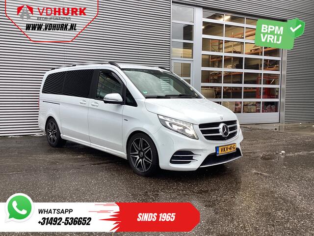 Mercedes-Benz V-KLASSE 250d DC Dubbel Cabine Exclusive AMG/ Pano/ Stoelvent./ Mem.Stoelen/ Koelvak/ Adapt.Cruise/ 360 Camera/ Burmester/ Standkachel/ Leder/ 2x Elek.Schuifdeur/ Elek.Klep/ Alarm III/ Afn.Trekhaak