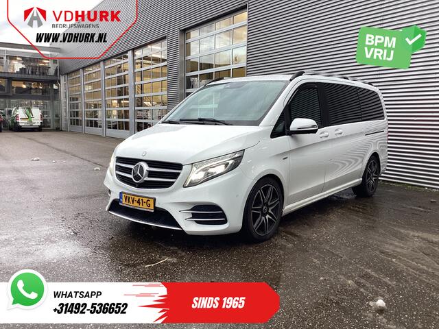Mercedes-Benz V-KLASSE 250d DC Dubbel Cabine Exclusive AMG/ Pano/ Stoelvent./ Mem.Stoelen/ Koelvak/ Adapt.Cruise/ 360 Camera/ Burmester/ Standkachel/ Leder/ 2x Elek.Schuifdeur/ Elek.Klep/ Alarm III/ Afn.Trekhaak