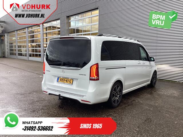Mercedes-Benz V-KLASSE 250d DC Dubbel Cabine Exclusive AMG/ Pano/ Stoelvent./ Mem.Stoelen/ Koelvak/ Adapt.Cruise/ 360 Camera/ Burmester/ Standkachel/ Leder/ 2x Elek.Schuifdeur/ Elek.Klep/ Alarm III/ Afn.Trekhaak