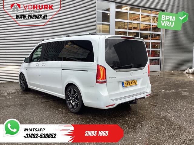 Mercedes-Benz V-KLASSE 250d DC Dubbel Cabine Exclusive AMG/ Pano/ Stoelvent./ Mem.Stoelen/ Koelvak/ Adapt.Cruise/ 360 Camera/ Burmester/ Standkachel/ Leder/ 2x Elek.Schuifdeur/ Elek.Klep/ Alarm III/ Afn.Trekhaak