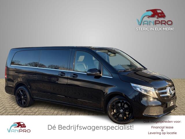 Mercedes-Benz V-KLASSE V250 AVantgarde XL Extra Lang Dubbel cabine / MBUX / Leder / Stoelverwarming