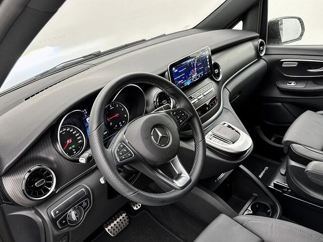 Mercedes-Benz V-KLASSE 250d L2 Avantgarde AMG DC Elektrische schuifdeuren Dubbele Cabine Night pakket Leder