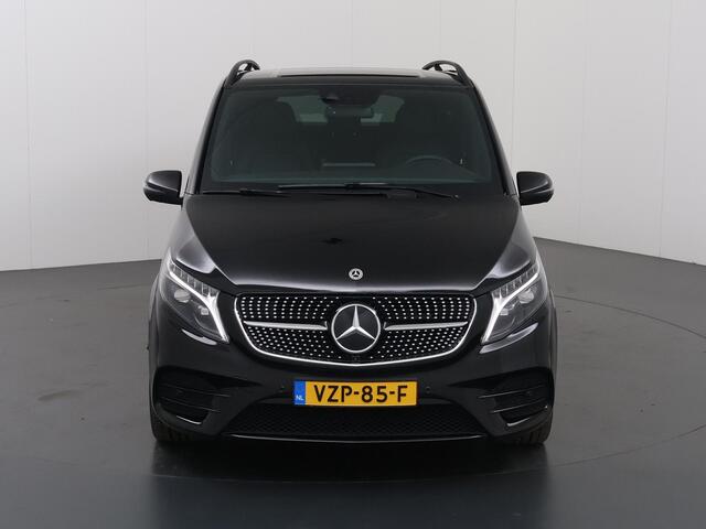 Mercedes-Benz V-KLASSE 300d | 4-MATIC | XL L3 | AMG | LUCHTVERING | BURMESTER | 360 CAMERA | LEREN BEKLEDING | CLIMATE CONTROL | ADAPTIEVE CRUISE | 2500 KG TREKHAAK | CARPLAY EN ANDROID AUTO