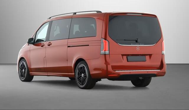 Mercedes-Benz V-KLASSE 300d L3 AMG Benzine Grijs Kenteken Night Pakket Distronic 19 Inch 2 EL. Schuifdeuren