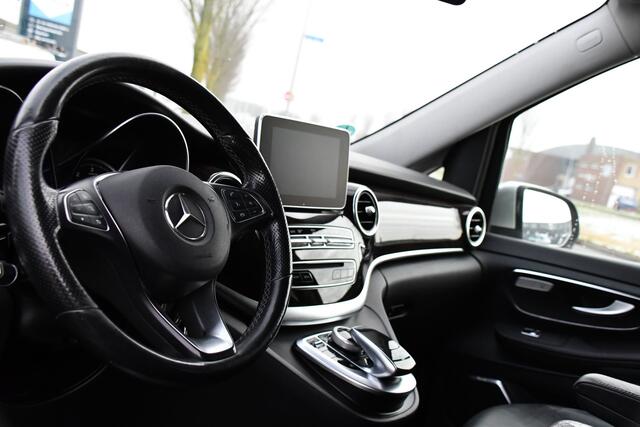 Mercedes-Benz V-KLASSE 250d Lang DC Avantgarde Edition Full options! Cruise, 360 Camera, 2 x Electrische deur, Leder, Stoelverwarming, Trekhaak, LED, 190pk, Uniek!