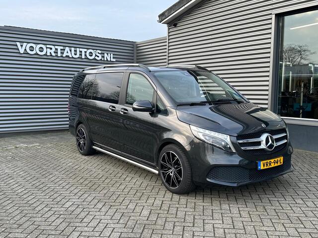 Mercedes-Benz V-KLASSE 220d Lang DC | LED | ELEKTRISCHE SCHUIFDEUR + KOFFERKLEP | ADAPTIEVE CRUISE CONTROLE | LEDER INTERIEUR | LMV 19'' |