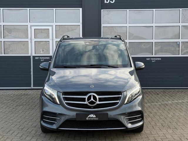 Mercedes-Benz V-KLASSE 250d Lang AMG Dubbel Cabine / Leder / 360 Camera / Burmester / Elektrische schuifdeuren + klep