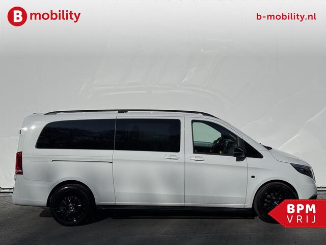 Mercedes-Benz V-KLASSE 124 CDI LANG Dubbel Cabine Leer Trekhaak | Adaptive Cruise Control | Apple CarPlay | Achteruitrijcamera