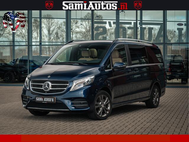 Mercedes-Benz V-KLASSE AMG VIP PURE LUXE 6 PERSOONS | 4-MATIC | LANG | PANO DAK | EXCLUSIVE | ADAPTIVE CRUISE | ALCANTARA HEMEL | BURMESTER | 6 X STOELEN VERWARMD EN GEKOELD | ROYALE (CLASS) BEEN RUIMTE |