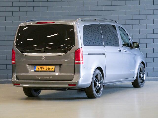 Mercedes-Benz V-KLASSE 220d Lang Dubbele Cabine | Elektrische dubbele schuifdeur | Panoramadak | LEDER |