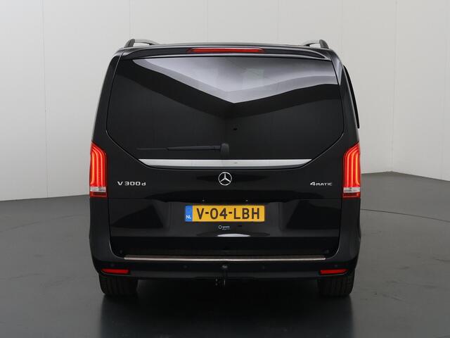 Mercedes-Benz V-KLASSE 300d 4-MATIC | XL L3 | Avantgarde | Dubbele Cabine | Burmester Sound | Distronic Plus | Trekhaak afneembaar | Schuifdeur L+R | 360° Camera | Certified