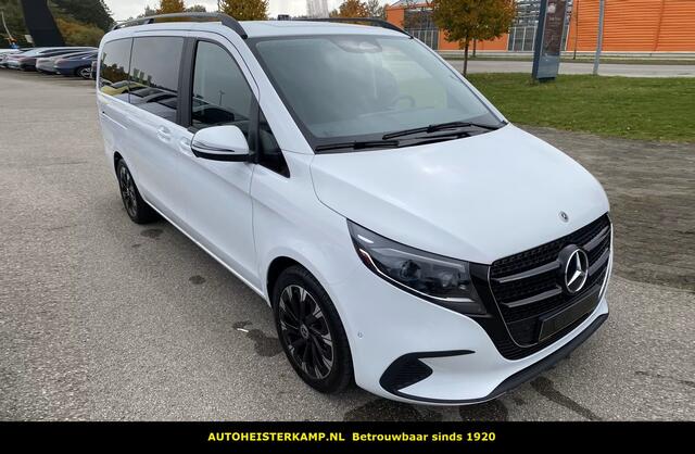 Mercedes-Benz V-KLASSE 300 L2 Benzine Grijs Kenteken EL. Schuifdeuren Distronic LED 18 Inch Stuurverwarming Stoelverwarming