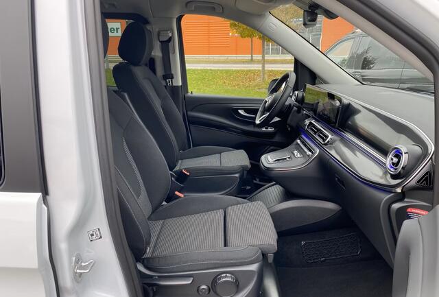 Mercedes-Benz V-KLASSE 300 L2 Benzine Grijs Kenteken EL. Schuifdeuren Distronic LED 18 Inch Stuurverwarming Stoelverwarming