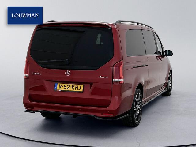 Mercedes-Benz V-KLASSE 250d DC L3 AMG 4-Matic Maxton Spoilers Hyacinth Red metallic Dubbele Cabine Leder Dubbele Schuifdeur Lane Assist