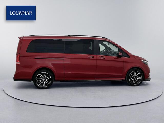 Mercedes-Benz V-KLASSE 250d DC L3 AMG 4-Matic Maxton Spoilers Hyacinth Red metallic Dubbele Cabine Leder Dubbele Schuifdeur Lane Assist